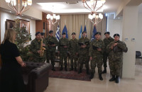 Στο Δημαρχείο Σερρών: Πρωτοχρονιάτικα κάλαντα και ευχές για το νέο έτος