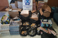 Α.Τ Παιονίας: Κατασχέθηκε μεγάλη ποσότητα τσιγάρων και 11 κιλά καπνού