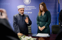 Ορκίστηκε ο νέος Μουφτής Διδυμοτείχου κ. Εμίν Σερίφ από την Υπουργό Παιδείας Σοφία Ζαχαράκη