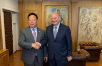 Συνάντηση Τσιάρα - EohKiy-ku στο πλαίσιο ενίσχυσης των διμερών σχέσεων Ελλάδας και Κορέας