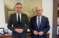 Ο Χατζηβασιλείου στον Παπαθανάση για την επέκταση του Αυτοκινητοδρομίου: Στόχος η τόνωση της σερραϊκής οικονομίας