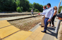 Στο Σιδηροδρομικό Σταθμό Σερρών Καραμανλής – Κοτταράς για τη προσβασιμότητα Α.Μ.Ε.Α.