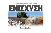 Ζητούν οι αγρότες ενίσχυση για το βάμβακι λόγω covid