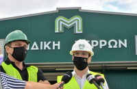 Τις εγκαταστάσεις της «Μηδικής» επισκέφτηκε ο Αλέξανδρος Χρυσάφης