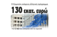 Η Κομισιόν ενέκρινε ελληνικό πρόγραμμα 130 εκατ. ευρώ για τις ΜμΕ που επλήγησαν από τον κορονοϊό