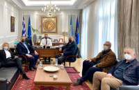 Για τις δράσεις ανάδειξης του ήρωα Εμμανουήλ Παπά:  Συνάντηση Χρυσάφη – Νότα με Πολιτιστικούς Συλλόγους