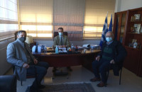 Στο Δήμο Βισαλτίας: Συνάντηση Μασλαρινού – Κατσαβάκη