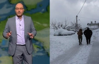 Σάκης Αρναούτογλου για κακοκαιρία “Ελπίδα”: “Πολλά χρόνια είχα να δω μια τέτοια χιονο-εξέλιξη”