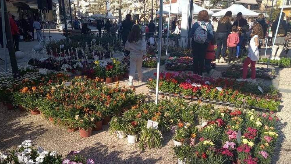 Αυλαία για την 1η Ανθοκομική Έκθεση Βισαλτίας