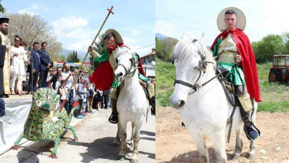 Αναβίωσε στο νέο Σούλι το έθιμο της «Δρακοκτονίας»