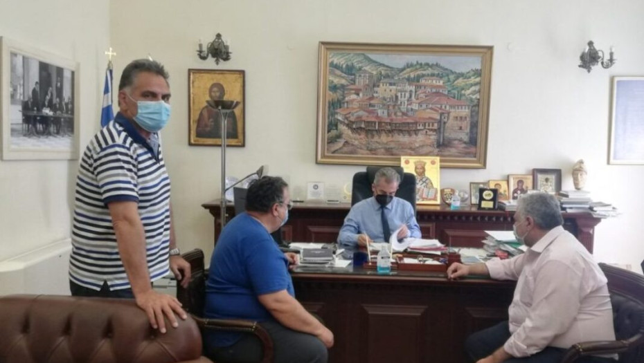 Για την αντιμετώπιση πλημμυρικών φαινομένων στο Δήμο Νέας Ζίχνης: Υπογραφή σύμβασης 300.000,00€