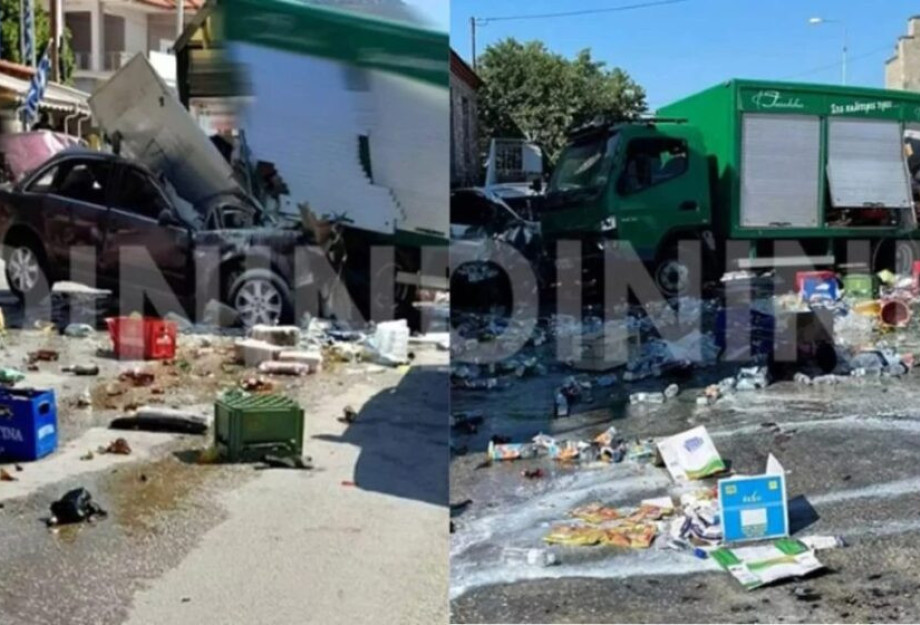 Σοκαpιστικό τροχαίο στην Καβάλα: Τρεις νεκροί 3 σε δευτερόλεπτα, γέμισε ο δρόμος τελάρα και μπουκάλια Σοκαpιστικό τροχαίο στην Καβάλα: Τρεις νεκροί 3 σε δευτερόλεπτα, γέμισε ο δρόμος τελάρα και μπουκάλια