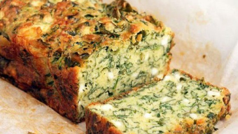 Αλμυρό Κέικ σπανάκι ιδανικό για όλες τις ώρες