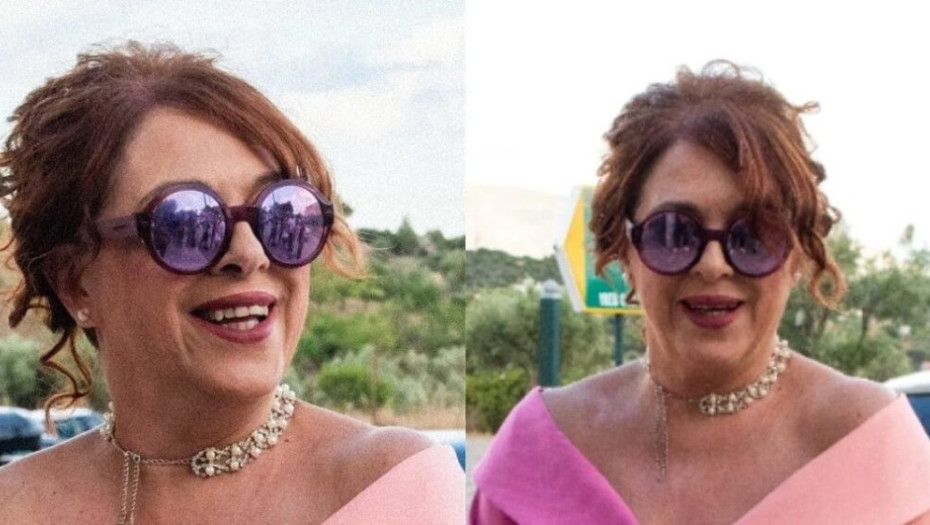 Θεά του στυλ: Η Ελένη Ράντου ήταν νονά στο γάμο του Ορφέα Αυγουστίδη και έκλεψε τη λάμψη ακόμα κι απ’τη νύφη