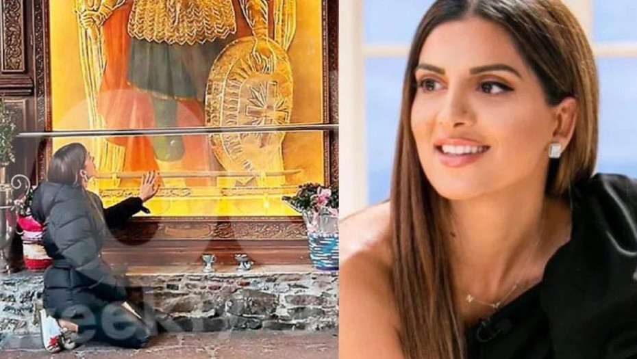 Γονατιστή στον Ταξιάρχη με τον Θέμη Σοφό η Σταματίνα Τσιμτσιλή – Η αλήθεια για το τέταρτο παιδί