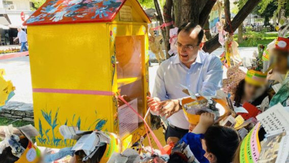 ΚΕΔΗΣ: H πρώτη υπαίθρια δανειστική βιβλιοθήκη στον Δήμο Σερρών