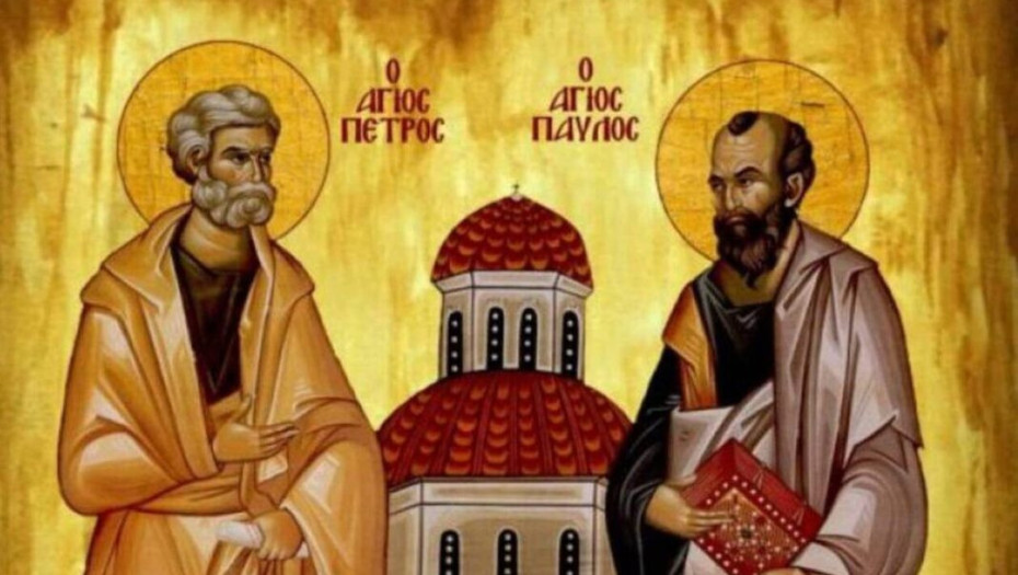Πέτρου και Παύλου: Σήμερα γιορτάζουν οι Πρωτοκορυφαίοι Απόστολοι του Χριστιανισμού