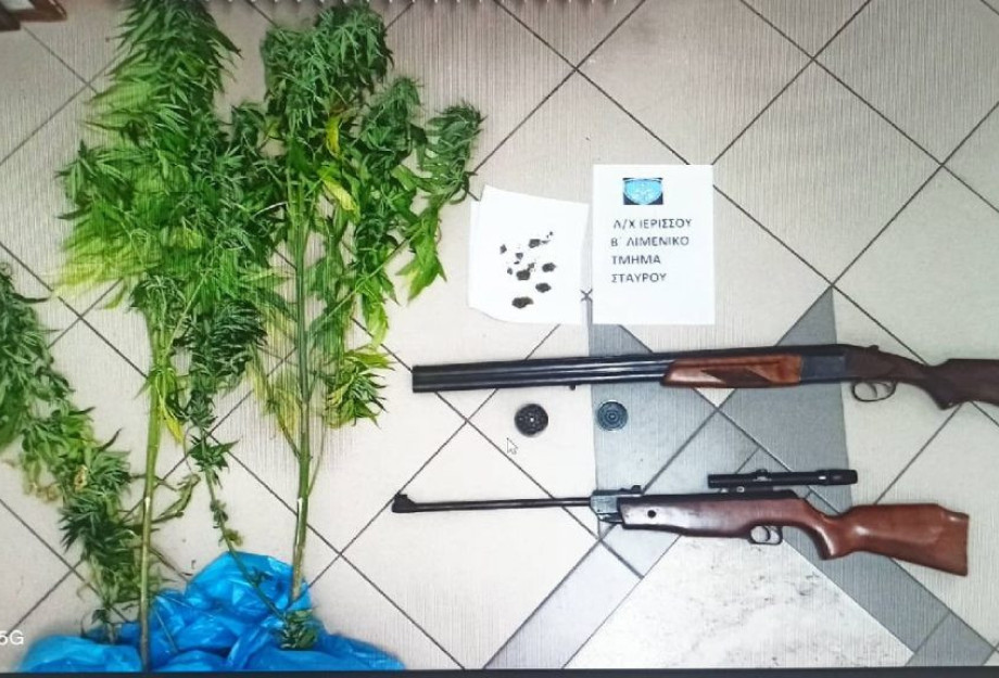 Σε σπίτι στην Ασπροβάλτα: Βρέθηκε μικρή φυτεία ινδικής κάνναβης Σε σπίτι στην Ασπροβάλτα: Βρέθηκε μικρή φυτεία ινδικής κάνναβης
