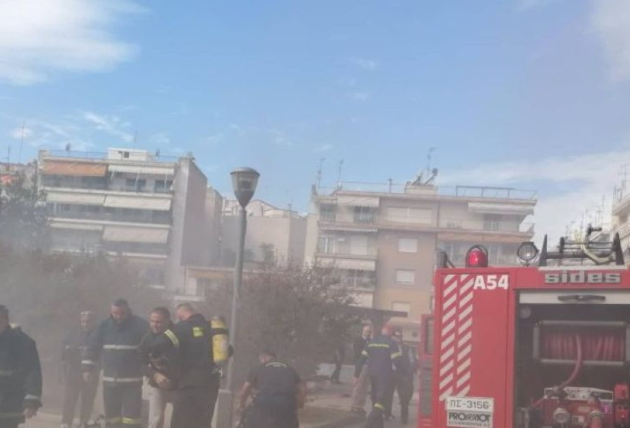 Προκάλεσε την κινητοποίηση της Πυροσβεστικής: Φωτιά στο υπόγειο parking πίσω από την Νομαρχία Προκάλεσε την κινητοποίηση της Πυροσβεστικής: Φωτιά στο υπόγειο parking πίσω από την Νομαρχία