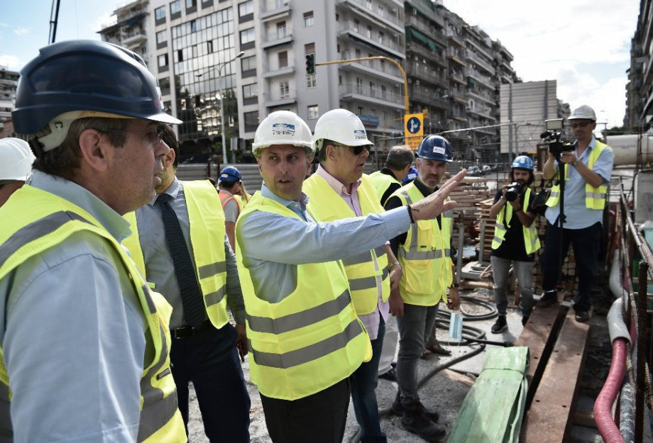 Γιώργος Καραγιάννης: Το Μετρό εξελίσσεται σύμφωνα με το χρονοδιάγραμμα Γιώργος Καραγιάννης: Το Μετρό εξελίσσεται σύμφωνα με το χρονοδιάγραμμα