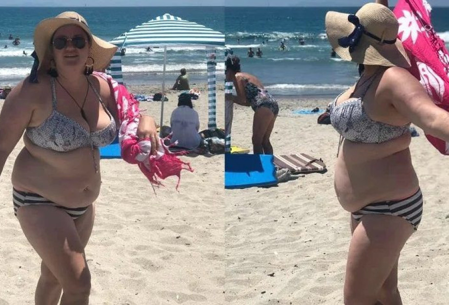Προσέβαλαν μια γυναίκα στην παραλία για τα κιλά και το σώμα της, αλλά τους έδωσε την καλύτερη απάντηση! Προσέβαλαν μια γυναίκα στην παραλία για τα κιλά και το σώμα της, αλλά τους έδωσε την καλύτερη απάντηση!