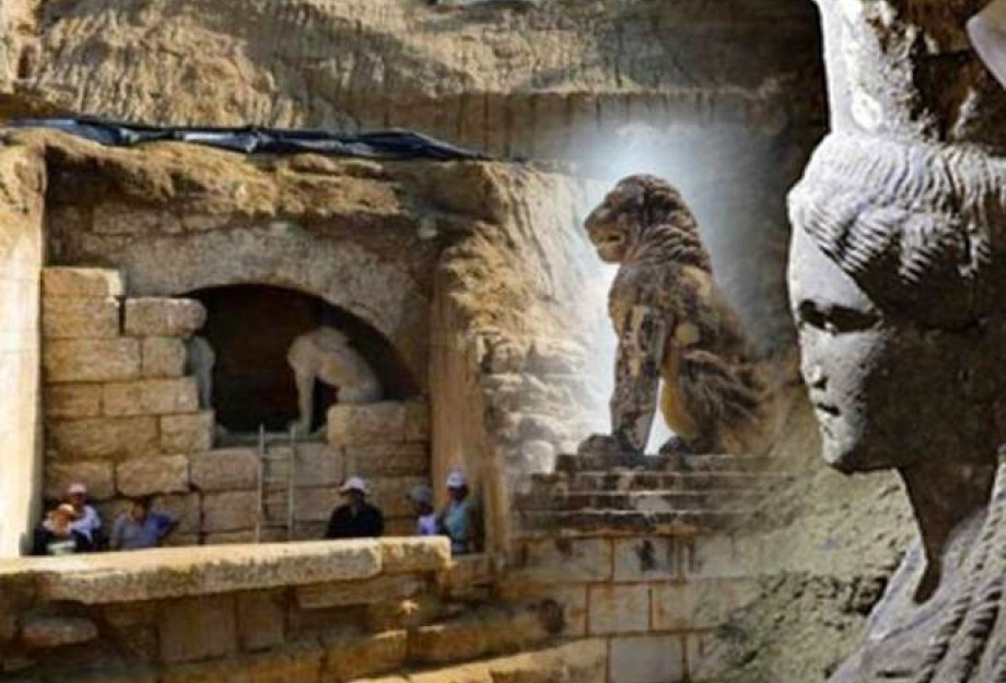 Για τις ζημιές στον Τύμβο Καστά: Τα είπαν Τζιτζικώστας και Μενδώνη Για τις ζημιές στον Τύμβο Καστά: Τα είπαν Τζιτζικώστας και Μενδώνη