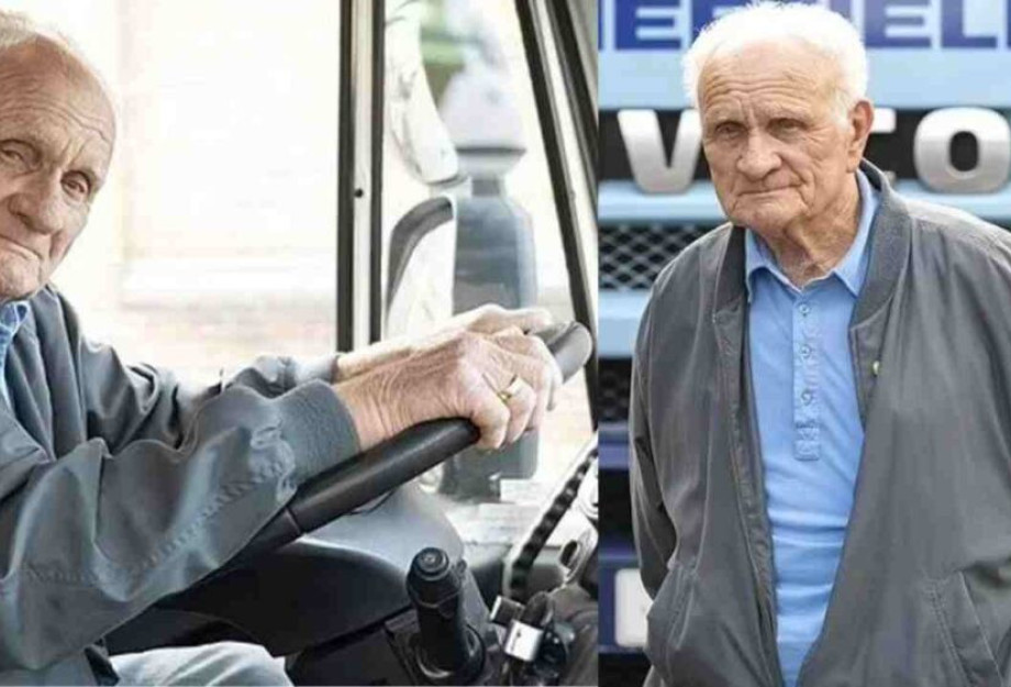 Αρνείται να τα παρατήσει: 90χρονος οδηγός θέλει να συνεχίσει να εργάζεται ακόμα και μετά τη σύνταξη Αρνείται να τα παρατήσει: 90χρονος οδηγός θέλει να συνεχίσει να εργάζεται ακόμα και μετά τη σύνταξη