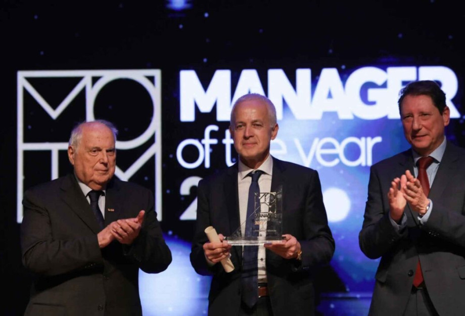 Ο Παναγιώτης Τσινάβος: Manager of the Year 2022 Ο Παναγιώτης Τσινάβος: Manager of the Year 2022