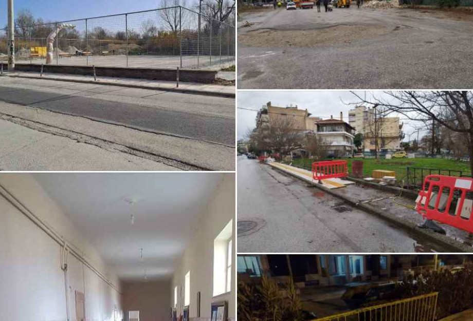 Η τεχνική υπηρεσία του Δήμου Σερρών τρέχει» τα έργα.. Η τεχνική υπηρεσία του Δήμου Σερρών τρέχει» τα έργα..
