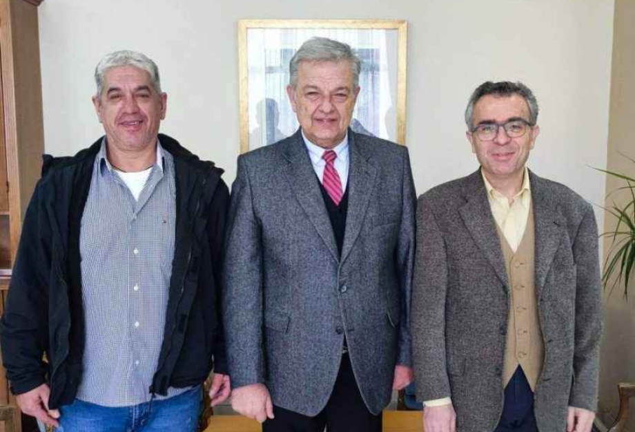 Στο Δήμο Σιντικής: Συνάντηση Φ.Δομουχτσίδη με κλιμάκιο του Ν.Τ. ΑΔΕΔΥ Σερρών Στο Δήμο Σιντικής: Συνάντηση Φ.Δομουχτσίδη με κλιμάκιο του Ν.Τ. ΑΔΕΔΥ Σερρών