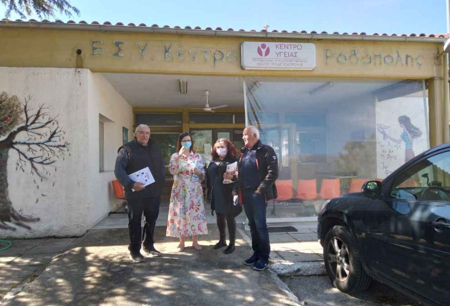 Περιοδεία του ΚΚΕ στη Ροδόπολη Σερρών Περιοδεία του ΚΚΕ στη Ροδόπολη Σερρών