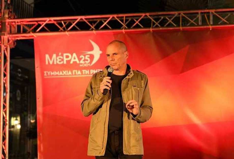 Γιάνης Βαρουφάκης στις Σέρρες: Η τιμή ανά κιλοβατώρα θα πάει από 0.60 στα 4.60