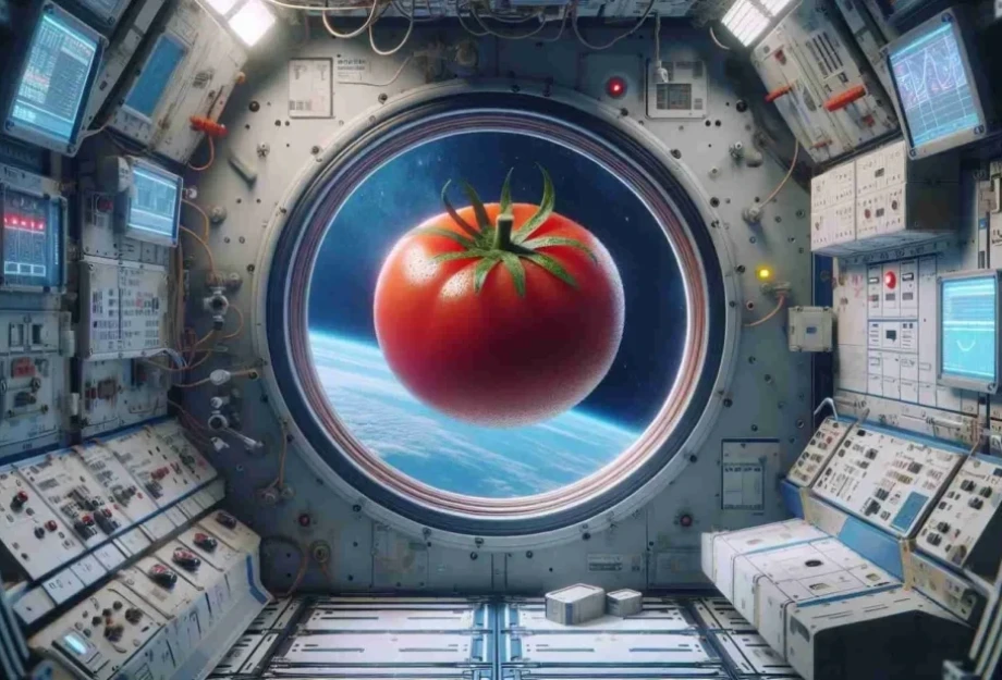 Η NASA παρουσίασε τη ντομάτα που χάθηκε στο διάστημα πριν 9 μήνες (vid)