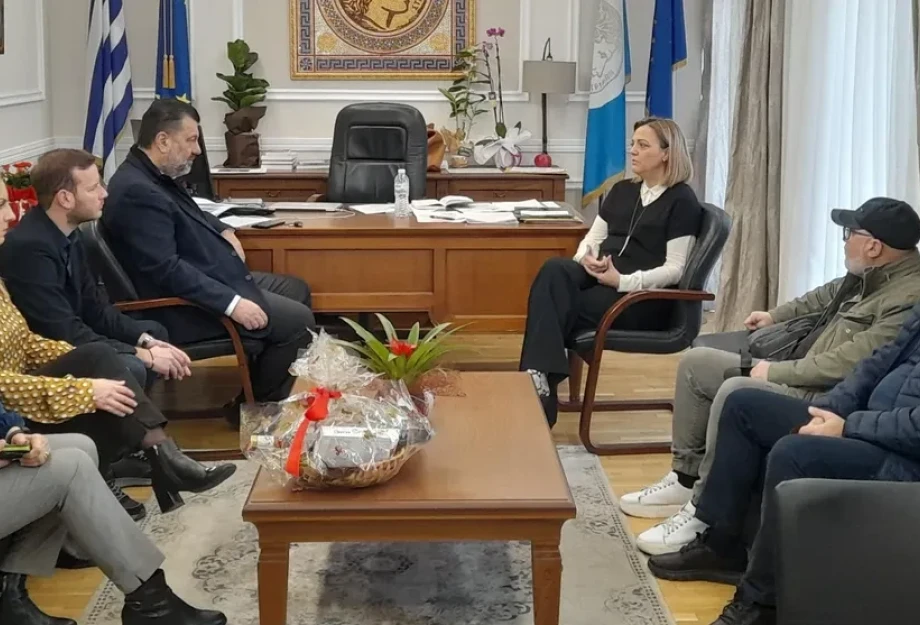 Δήμος Σερρών: Συνάντηση Μητλιάγκα με τους Χρήστο Παπαστεργίου και Νίκο Μπίστη Δήμος Σερρών: Συνάντηση Μητλιάγκα με τους Χρήστο Παπαστεργίου και Νίκο Μπίστη