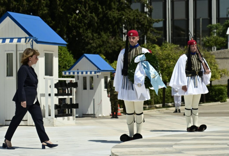 Σακελλαροπούλου: Κορυφαία επιδίωξη και χρέος μας η οριστική δικαίωση του ιερού κυπριακού αγώνα Σακελλαροπούλου: Κορυφαία επιδίωξη και χρέος μας η οριστική δικαίωση του ιερού κυπριακού αγώνα