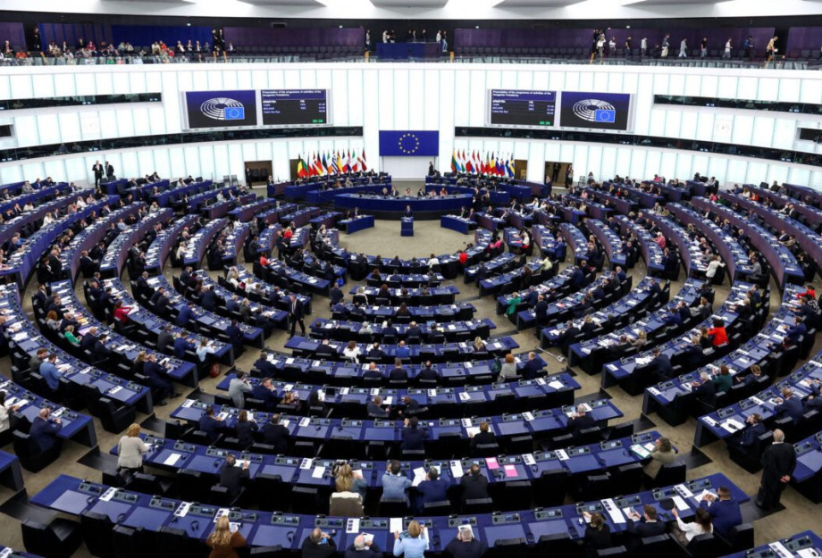 A general view shows the European Parliament during a plenary session, in Strasbourg, France October 9, 2024. REUTERS/Yves Herman A general view shows the European Parliament during a plenary session, in Strasbourg, France October 9, 2024. REUTERS/Yves Herman