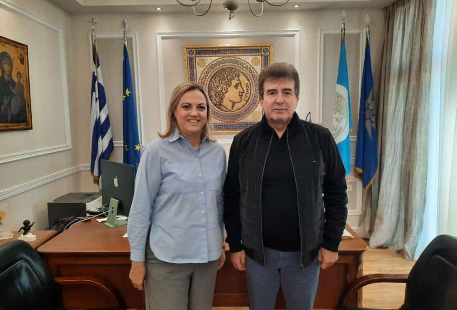 Επίσκεψη του Υπουργού Προστασίας του Πολίτη στον Δήμο Σερρών – Συνάντηση Βαρβάρας Μητλιάγκα και Μιχάλη Χρυσοχοΐδη Επίσκεψη του Υπουργού Προστασίας του Πολίτη στον Δήμο Σερρών – Συνάντηση Βαρβάρας Μητλιάγκα και Μιχάλη Χρυσοχοΐδη