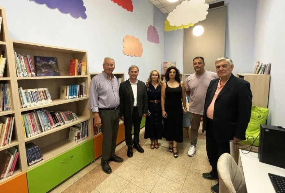 Εγκαίνια της Βιβλιοθήκης “SAVAS” στο Δημοτικό Σχολείο Νέου Σκοπού Εγκαίνια της Βιβλιοθήκης “SAVAS” στο Δημοτικό Σχολείο Νέου Σκοπού