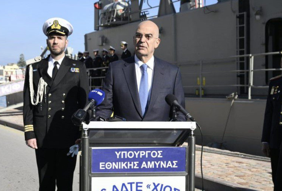 Παρουσία του ΥΠΕΘΑ Νίκου Δένδια τα Θεοφάνεια στην Χίο Παρουσία του ΥΠΕΘΑ Νίκου Δένδια τα Θεοφάνεια στην Χίο