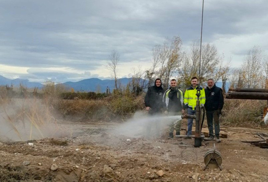 Γεωθερμία – Ηράκλειας: Από 47,4o C ές και 55,5o C η θερμοκρασία του εξερχόμενου νερού Γεωθερμία – Ηράκλειας: Από 47,4o C ές και 55,5o C η θερμοκρασία του εξερχόμενου νερού