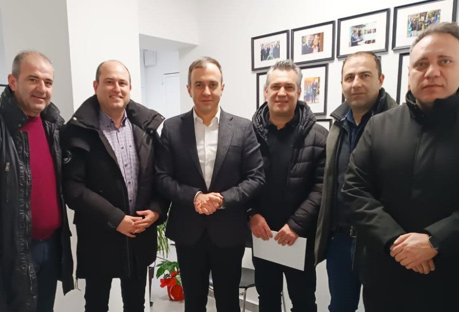 Συνάντηση Χατζηβασιλείου με την Ένωση Αστυνομικών Υπαλλήλων Σερρών Συνάντηση Χατζηβασιλείου με την Ένωση Αστυνομικών Υπαλλήλων Σερρών