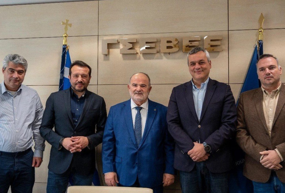 Συνάντηση ΓΣΕΒΕΕ με τον Παππά και Μαμουλάκη Συνάντηση ΓΣΕΒΕΕ με τον Παππά και Μαμουλάκη