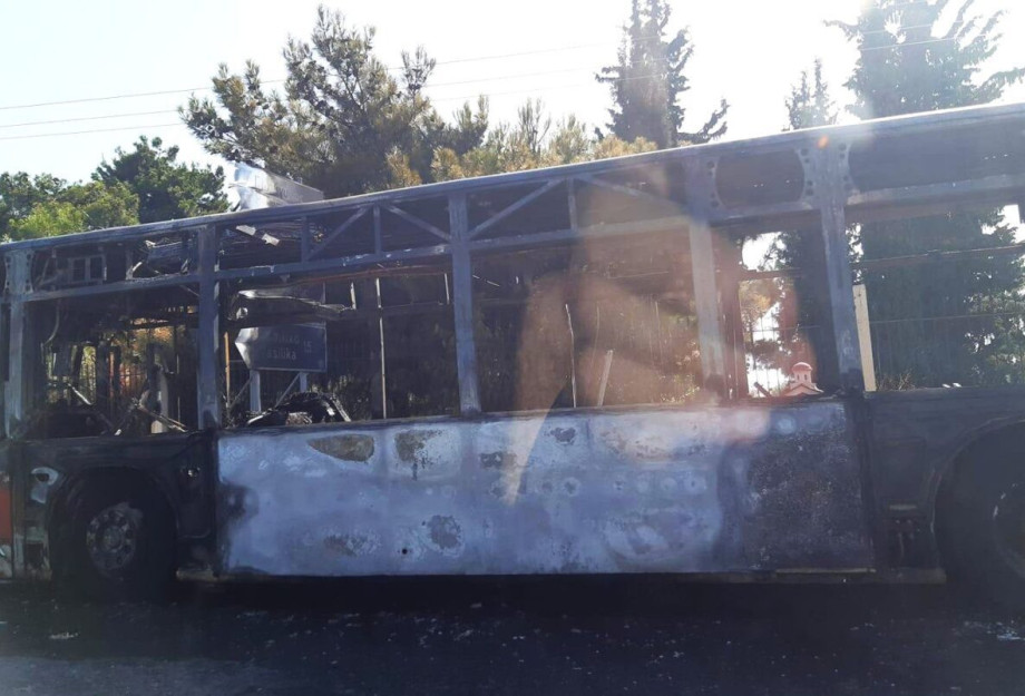 Αστικό λεωφορείο των ΚΤΕΛ Σερρών κάηκε ολοσχερώς Αστικό λεωφορείο των ΚΤΕΛ Σερρών κάηκε ολοσχερώς