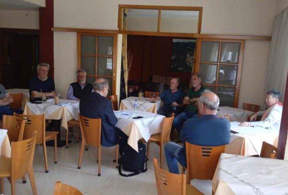 Συνάντηση Στρατούλη και κλιμακίου της Ενωτικής Πρωτοβουλίας ΜέΡΑ25 Συνάντηση Στρατούλη και κλιμακίου της Ενωτικής Πρωτοβουλίας ΜέΡΑ25