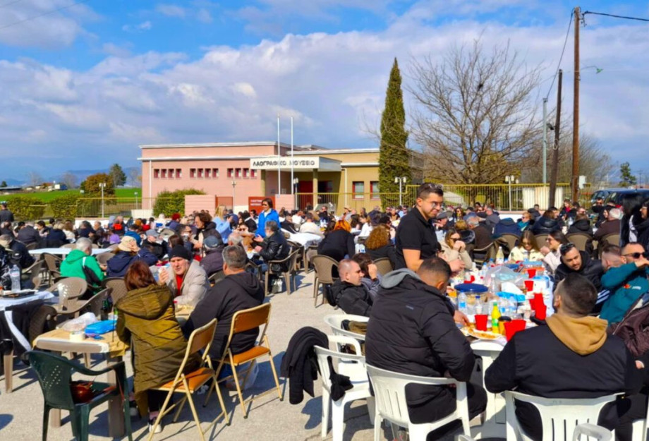 Ο «Ορφέας» σε σύμπραξη με τον σύλλογο γυναικών Νέου Σκοπού ανέλαβαν την εκδήλωση της Καθαράς Δευτέρας