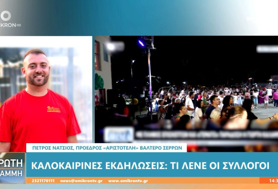 Πέτρος Νάτσιος: Τι θα γίνει τελικά με τα πανηγύρια στο Νομό Σερρών Πέτρος Νάτσιος: Τι θα γίνει τελικά με τα πανηγύρια στο Νομό Σερρών