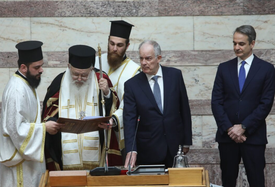 Ορκωμοσία του Προέδρου της Δημοκρατίας Κωνσταντίνου Τασούλα Ορκωμοσία του Προέδρου της Δημοκρατίας Κωνσταντίνου Τασούλα