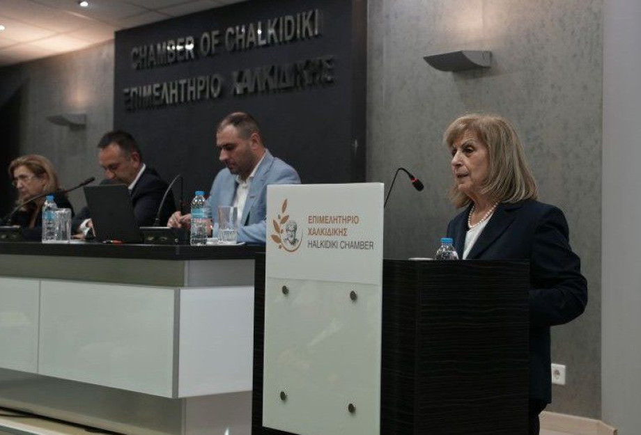 Αθηνά Αηδονά: Παρουσίαση δύο νέων δράσεων του ΕΣΠΑ στη Χαλκιδική Αθηνά Αηδονά: Παρουσίαση δύο νέων δράσεων του ΕΣΠΑ στη Χαλκιδική