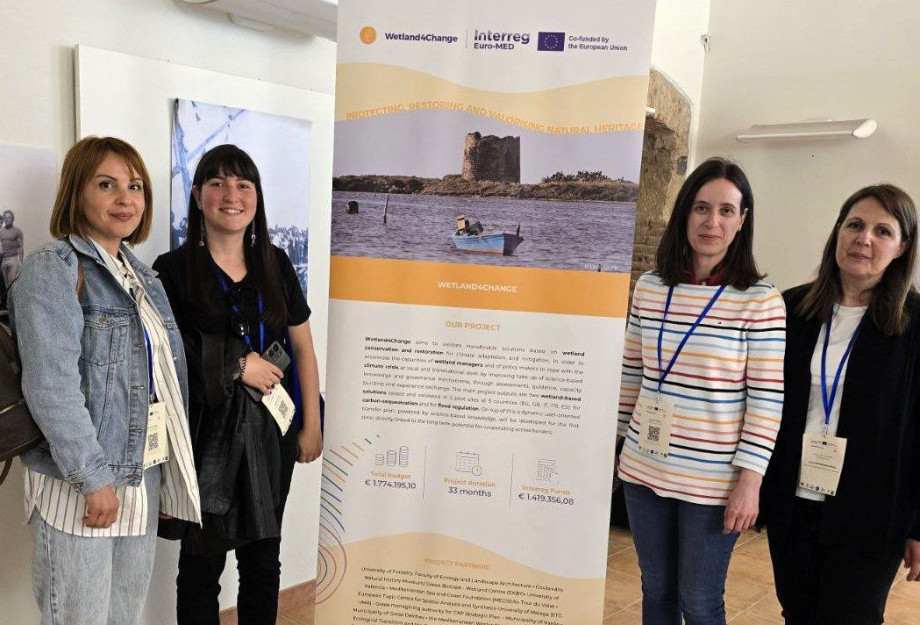 Για το 2ο Living Lab του Προγράμματος Wetland4Change στη Σαρδηνία η Ζωή Μαρίγκου Για το 2ο Living Lab του Προγράμματος Wetland4Change στη Σαρδηνία η Ζωή Μαρίγκου