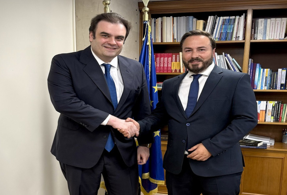 Συνάντηση εργασίας Γκολιδάκη - Πιερρακάκη Συνάντηση εργασίας Γκολιδάκη - Πιερρακάκη